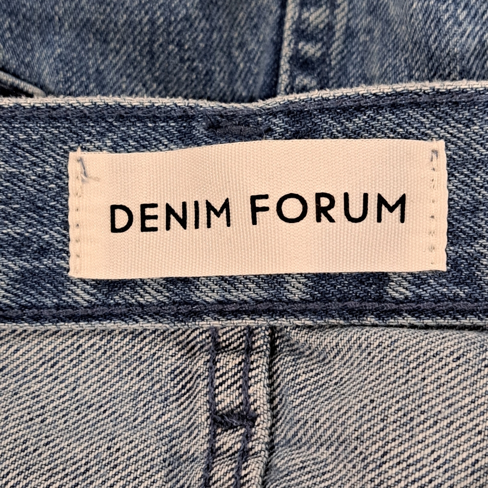 NWT Aritzia Denim Forum The 90s Ricci Y2K Grunge Festival Mini Skirt 23 - Picture 6 of 11